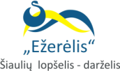 Šiaulių lopšelis-darželis „Ežerėlis“ Šiaulių lopšelis-darželis „Ežerėlis“